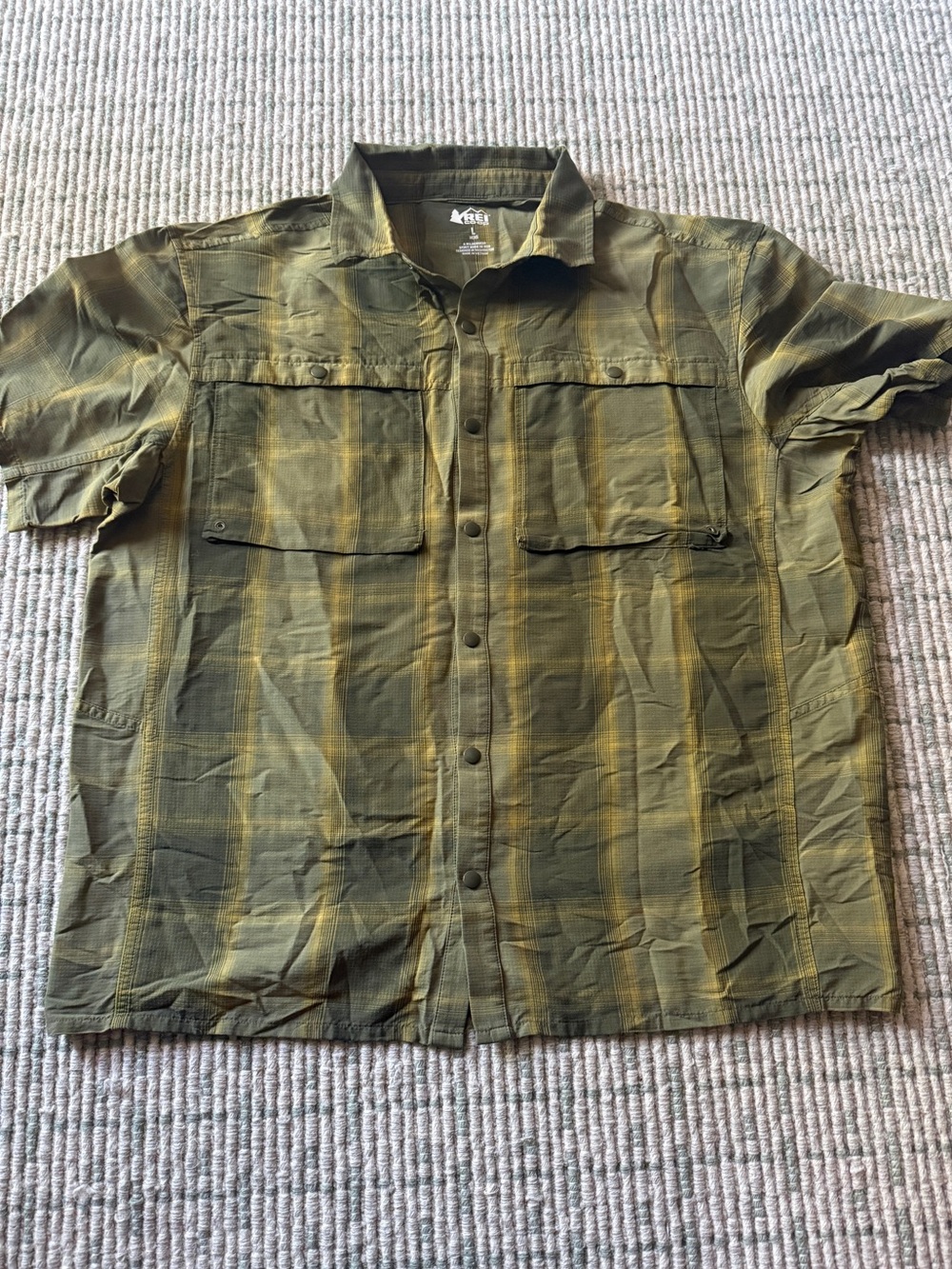 REI Quick Drying Camp/Hiking Shirt